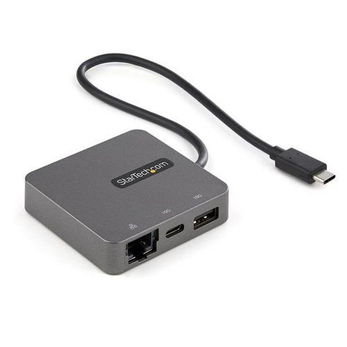 STARTECH USB-C MULTIPORT ADAPTER HDMI OR VGA-GEN 2 C A D/S PORTS USB centrmezgli