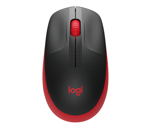 LOGI M190 Full-size wireless mouse RED Datora pele