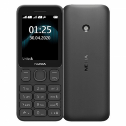 Nokia 125 Black Mobilais Telefons