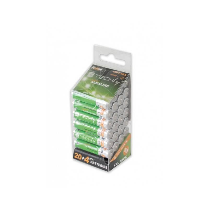 Techly Alkaline batteries 1.5V AAA LR03 24 pcs Baterija