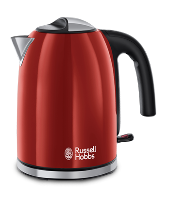 Russell Hobbs 20412-70 Colours Plus+ Flame Red Elektriskā Tējkanna