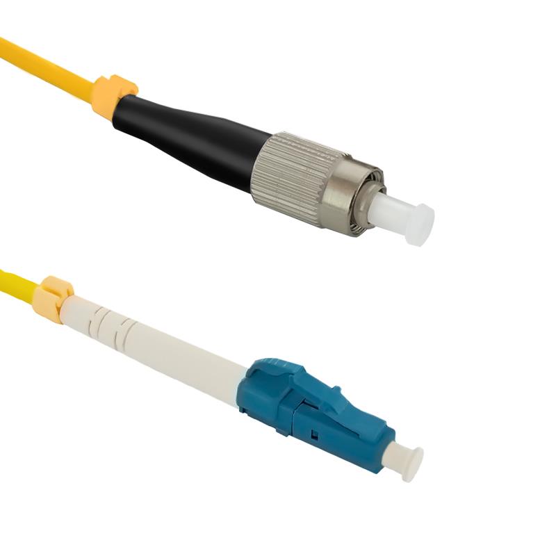 Optic patchcord LC/UPC-  FC/UPC SM9/125 G652D 20 kabelis, vads