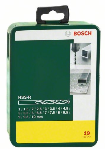 Bosch HSS-R-Metal drill bit - set 19 pieces