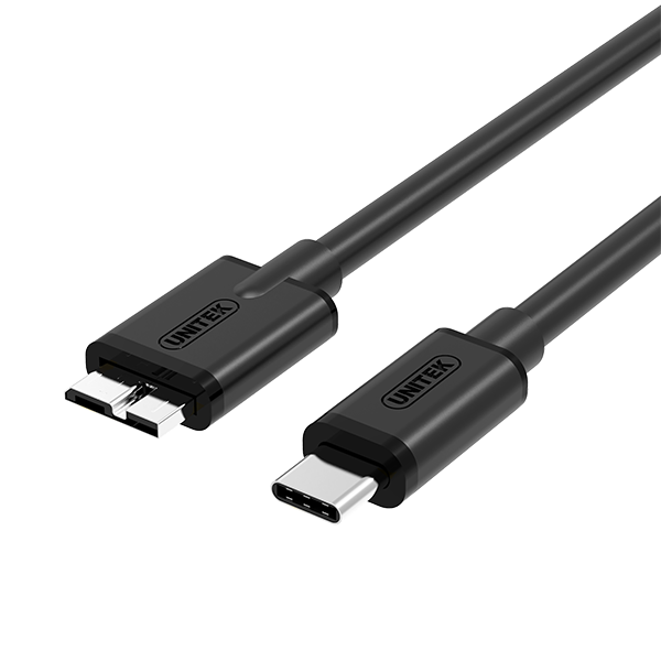 Cable usb typ-c to micro USB3.0; 1m; Y-C475BK USB kabelis