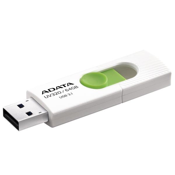 UV320 64GB USB3.1 White-Green USB Flash atmiņa