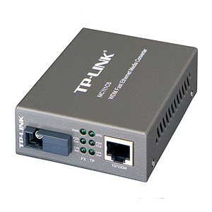 TP-Link MC111CS WDM Media Converter RJ45/SC SM tīkla iekārta