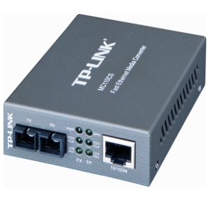 TP-LINK 10/100MBPS RJ45 TO 100MBPS SINGL datortīklu aksesuārs