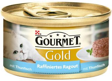 Nestle GOURMET GOLD 85g org.RAGOUT TUNCZYK VAT006360 (7613035439726) kaķu barība