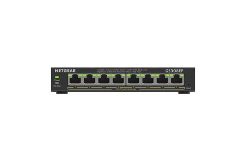 Switch NETGEAR  8x GE GS308EP-100PES komutators