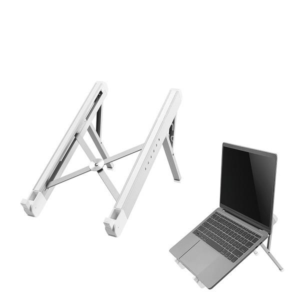 NewStar Foldable Notebook Desk Stand  (ergonomic) Silver laptop  8717371448349