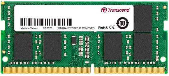 TRANSCEND 8GB JM DDR4 3200MHz SO-DIMM operatīvā atmiņa