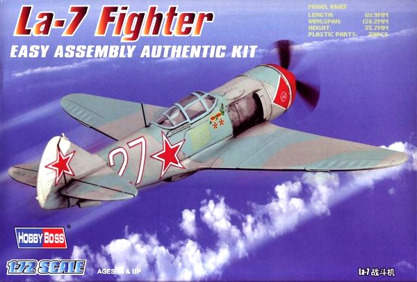 HOBBY BOSS La-7 Fighter Rotaļu auto un modeļi