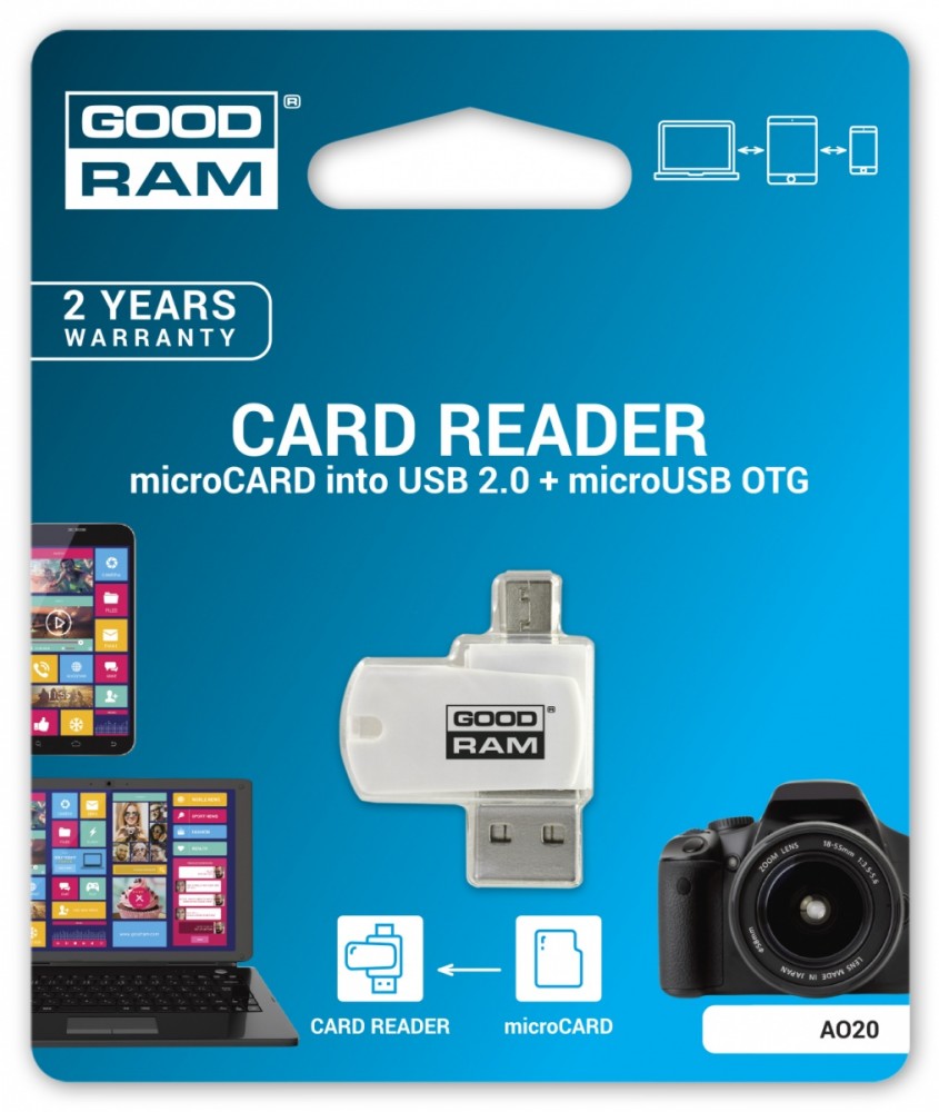 Czytnik kart microSD USB karšu lasītājs