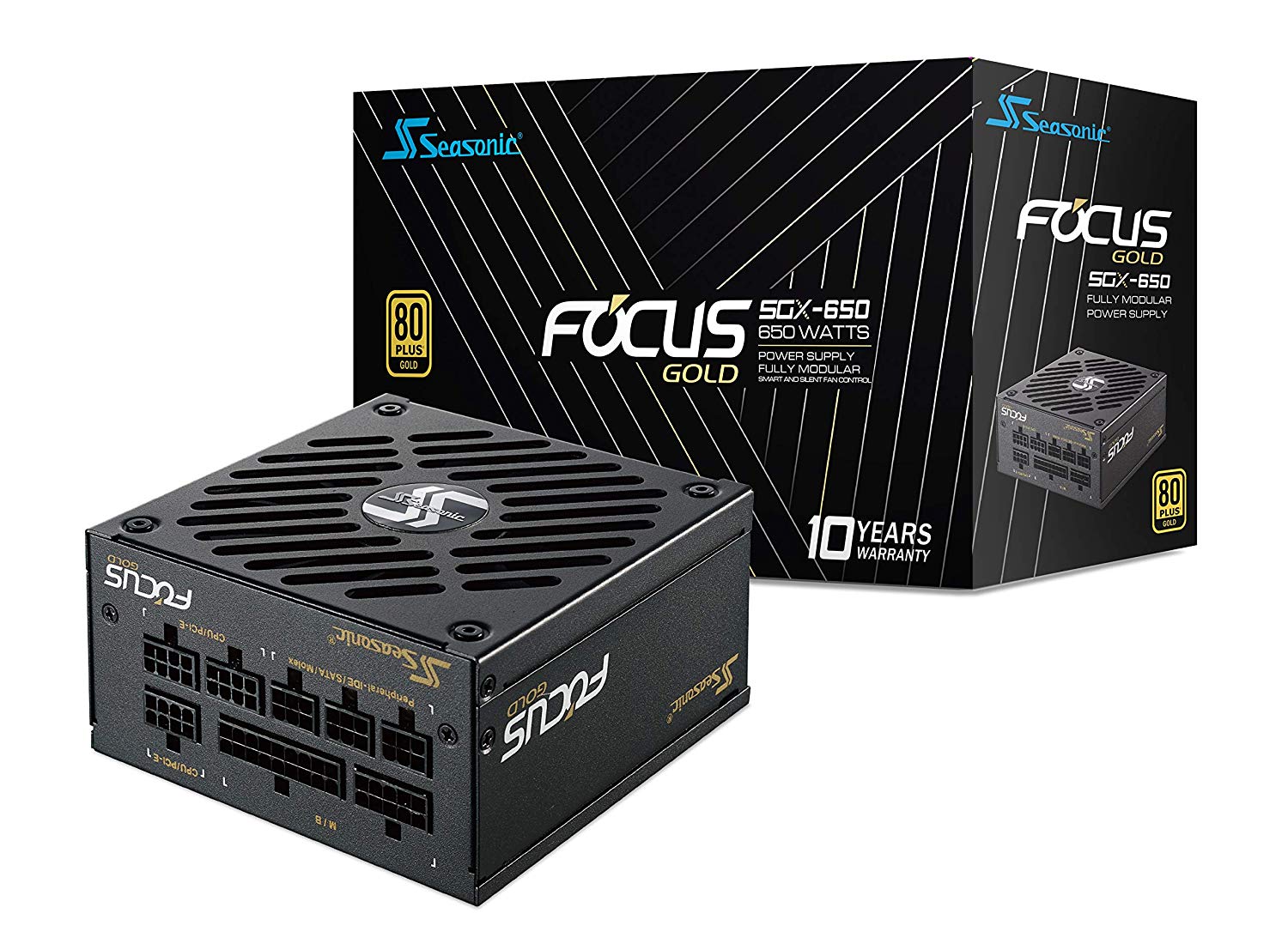 Seasonic FOCUS SGX 650W - 80Plus Gold Barošanas bloks, PSU