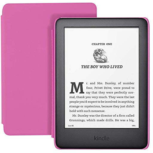 Amazon Kindle Kids Edition e-book reader Touchscreen 8 GB Wi-Fi Black, Pink Elektroniskais grāmatu lasītājs