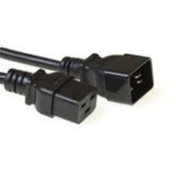 MicroConnect  Power Cord C19 - C20 16A 2m Black, Barošanas kabelis