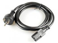 MicroConnect  PowerCord DK 3.0m IEC320 Black Barošanas kabelis