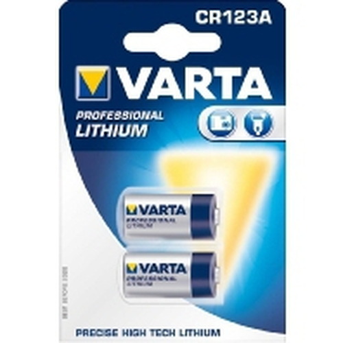 1x2 Varta Professional CR 123 A Baterija