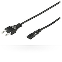 MicroConnect  Power Cord Notebook 5m Black Euro plug/IEC 60320-C7 Barošanas kabelis