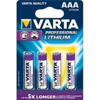 Varta Professional, lithium, 1.5V, pieces 4 (6103-301-404) Baterija