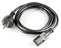 MicroConnect PE120418 Power Cord DK 1.8m IEC320 EDB. Danish power plug, black Barošanas kabelis