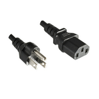 MicroConnect Power Cord 1.8m JPN 3pin -C13 Type B to C13, Black Barošanas kabelis