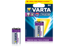 1 Varta Lithium 9V-Block 6 LR 61 Baterija