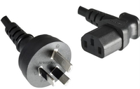 MicroConnect Power Cord AUS to C13 1.8m Australia Type I to C13 Angled Barošanas kabelis