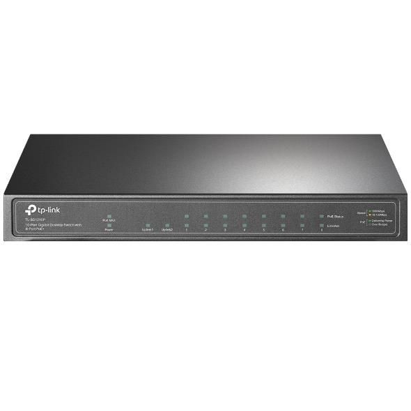 TP-Link Switch TL-SG1210P 10-Port Gigabit PoE komutators