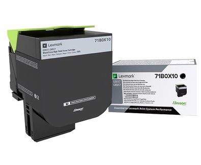 Lexmark Original Toner schwarz 8.000 Seiten (71B0X10) fur CS517de, CX517de toneris