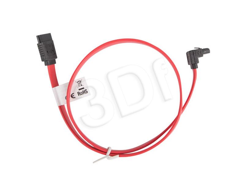 Cable SATA DATA III 0.5M Metal angled kabelis datoram