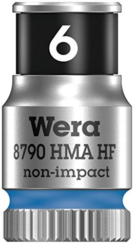 Wera 8790 HMA HF Cyclops hexagon Socket Wrenches 1/4