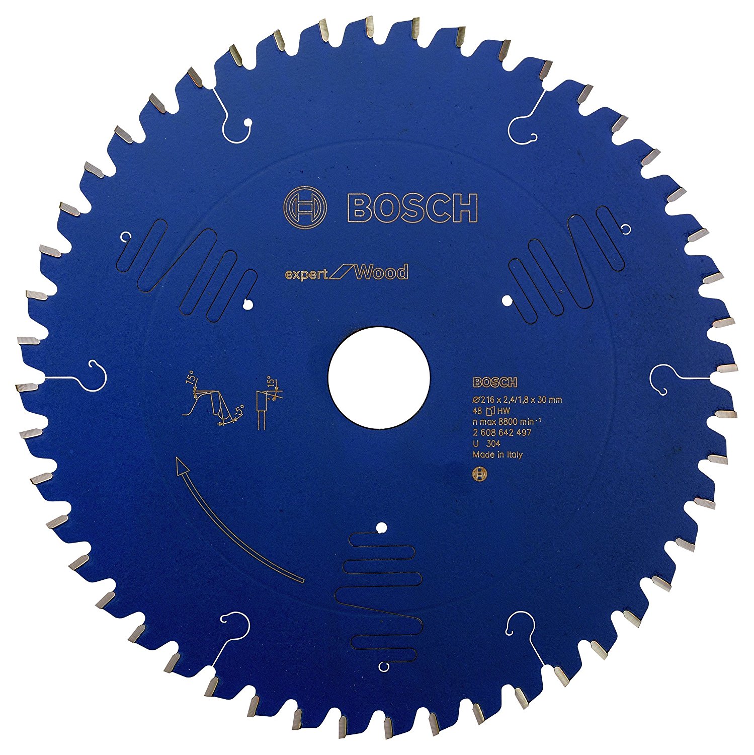 Bosch circular saw blades - various types  