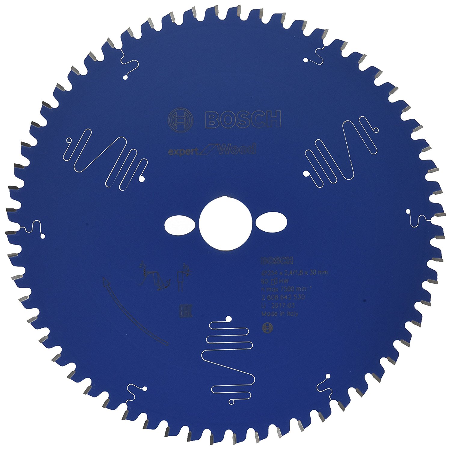 Bosch circular saw blades - various types  