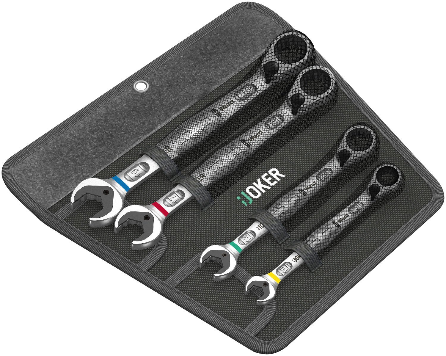 Wera Joker switch foot ring ratchet spanner set - 4-pieces - 05020090001  