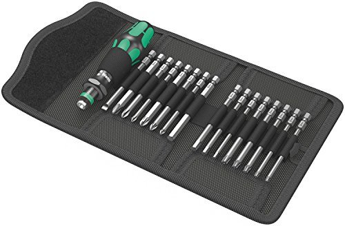 Wera Kraftform Compact 60 bit holder-screwdriver set 1/4