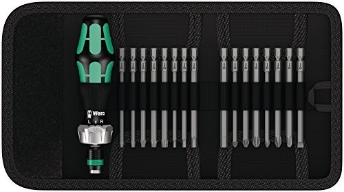 Wera Kraftform Compact 60 RA bit holder-screwdriver set 1/4