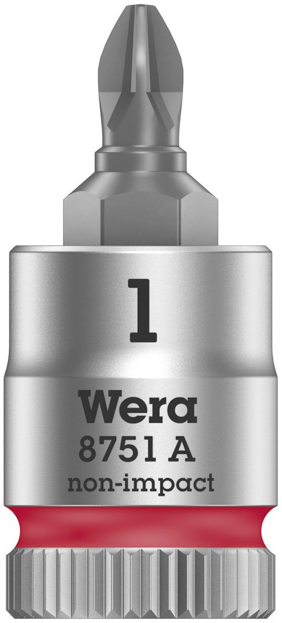 Wera 05003350001Wera 8751 A Phillips - PH1x28 - Socket - 1405096  