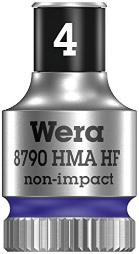 Wera 8790 HMA HF Cyclops hexagon Socket Wrenches 1/4