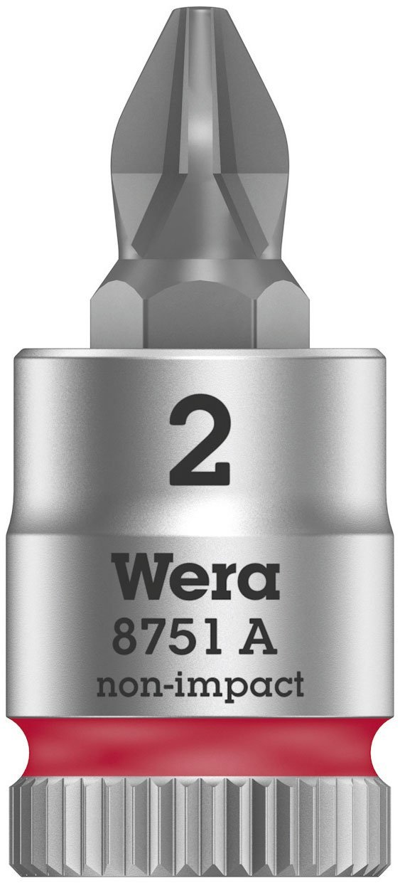 Wera 05003351001Wera 8751 A Phillips - PH2x28 - Socket - 1405121  