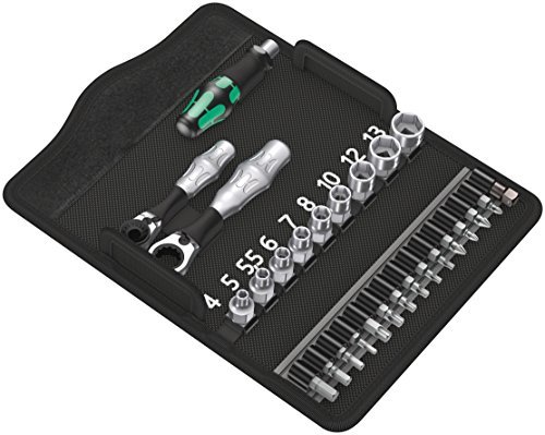 Wera Zyklop mini 2 bit set/wrench set 1/4