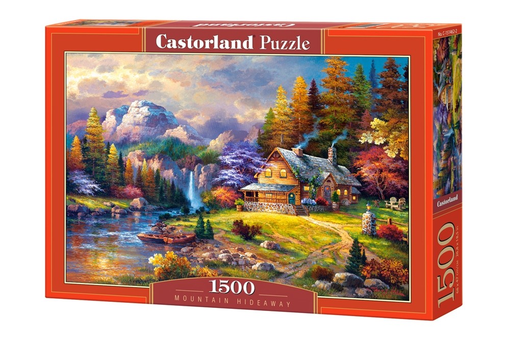 Castor 1500 ELEMENTS Mountain Shelter puzle, puzzle