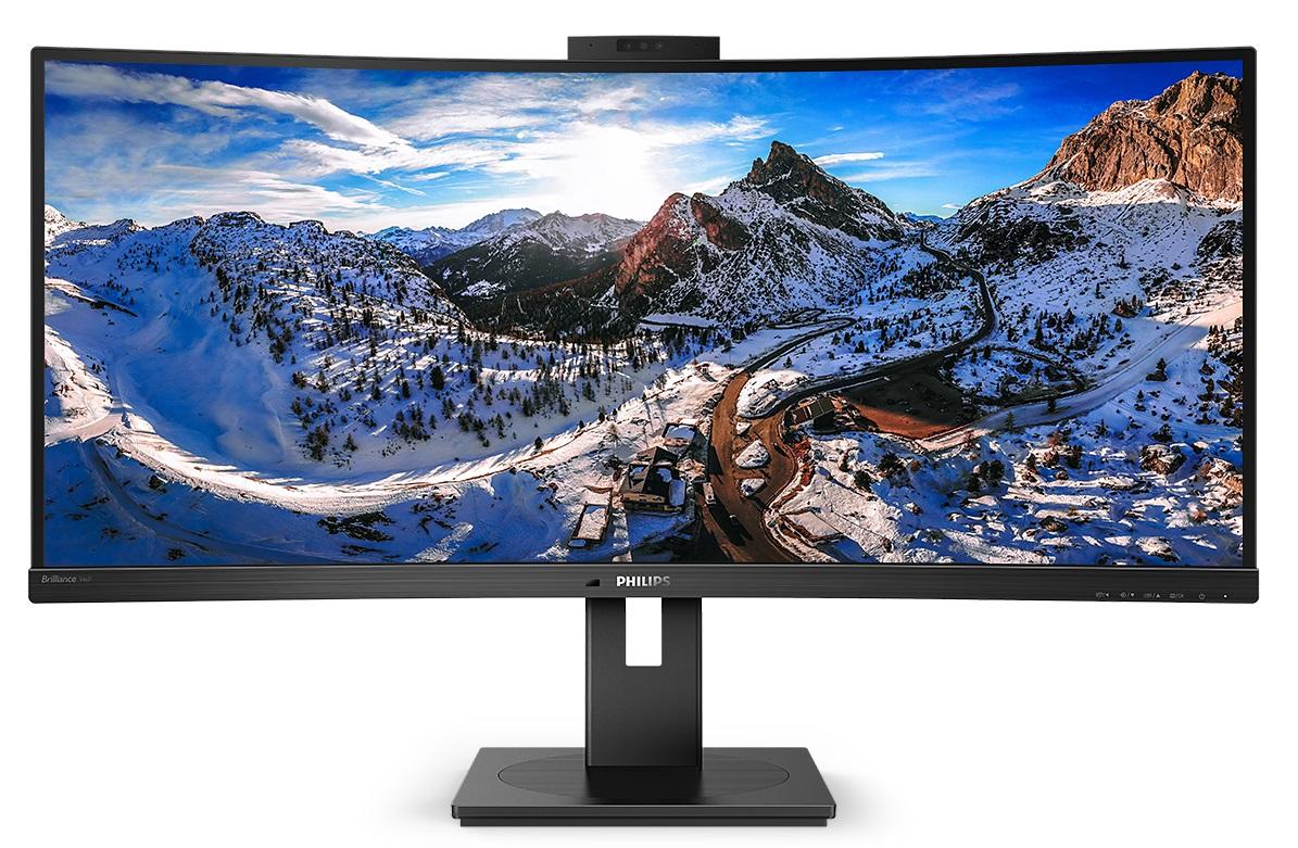 Philips P-line 346P1CRH - LED monitor - curved monitors