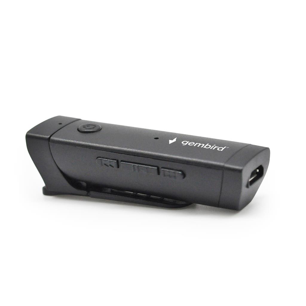 Gembird Bluetooth audio stereo receiver, black, bluetooth V4.2