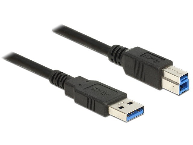 DELOCK  Cable USB 3.0 Type-A>Type-B 5.0m USB kabelis