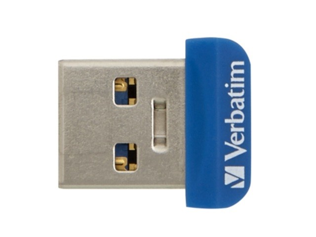 Verbatim NANO USB Drive 64 GB USB stick (blue) USB Flash atmiņa