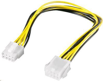 PremiumCord Kabel napieciowy, 8 pinow, kn-20 kabelis datoram