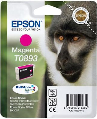 Epson tinte T089340 Magenta kārtridžs