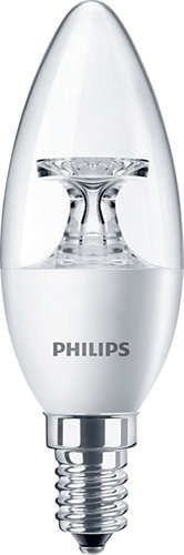 Philips CorePro LEDcandle ND 5.5-40W E14 827 B35 CL apgaismes ķermenis