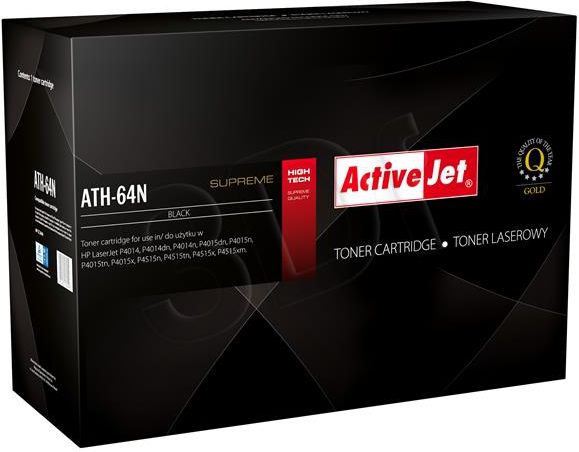 Activejet toner ATH-64N (CC364A) Black toneris